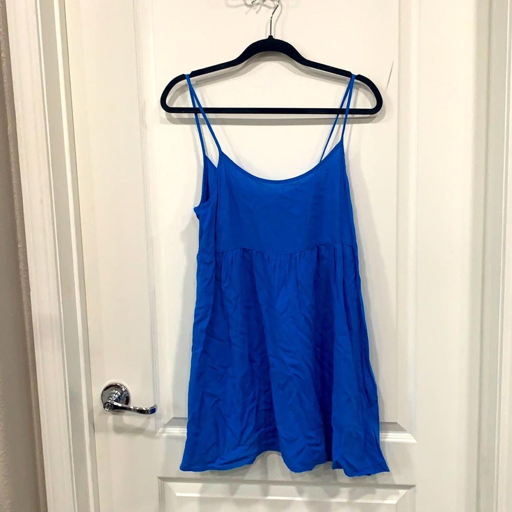American Apparel // Blue Shift Dress
